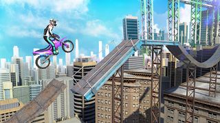 Bike Stunts 3D - Rooftop Chall - Screenshot 1