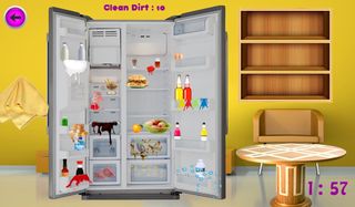 Freezer Cleaning Game for Girl - Screenshot 2