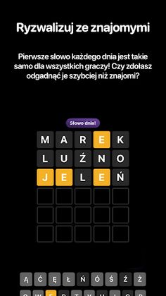 Słowo - polska gra słowna - Screenshot 3