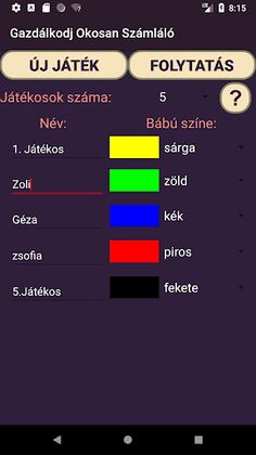 Gazdálkodj Okosan Számoló - Screenshot 1