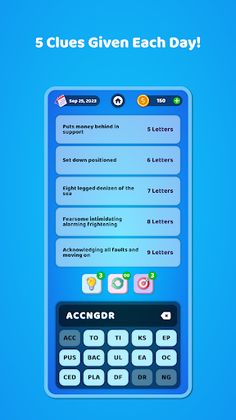 5 Clues A Day - Screenshot 2