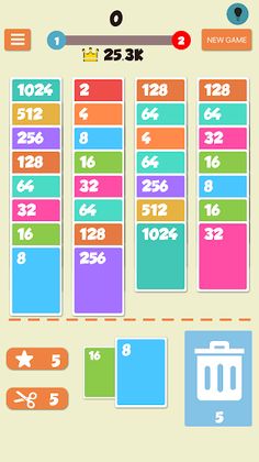 2048 Cards - Merge Solitaire - Screenshot 2