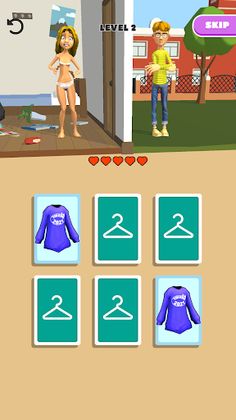Get Dressed - Memorize & Match - Screenshot 1