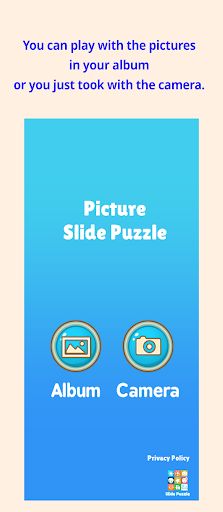 Slide Puzzle with your photo - Screenshot 2