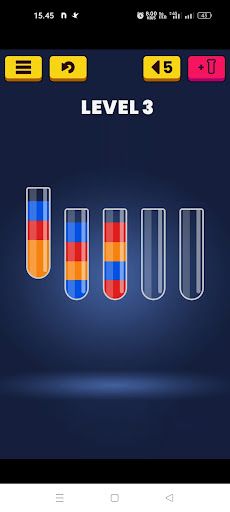 Water Sort Color Puzzle - Screenshot 1