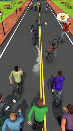 Slap City Cop Run Escape Game - Screenshot 2