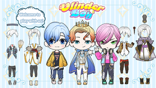 Vlinder Boy: Dress up games - Screenshot 1