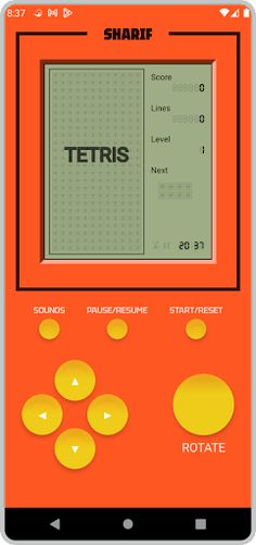 Tetris Game - Screenshot 3