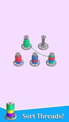 Puzzle Thread: Color Sort - Screenshot 2