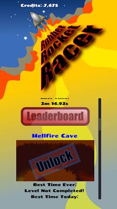 Rubber Rocket Racer - Screenshot 1