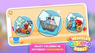 Cars Coloring Games & Paint - Screenshot 2