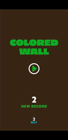 Colored Wall - Screenshot 1