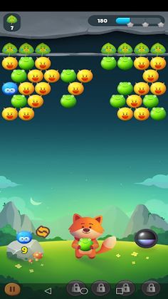 Nusty Fox - bubble shot game - Screenshot 4
