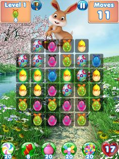 Bunny Blast - Easter games and - Screenshot 1