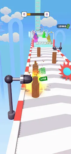 Wood Art Run - Screenshot 2