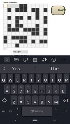 The Fall Crosswords - Screenshot 1