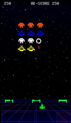 retro invaders - Screenshot 3