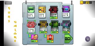 Arcade Commando - Alien shoote - Screenshot 1