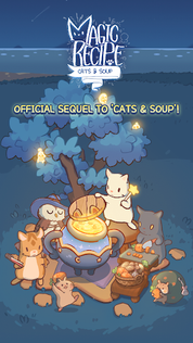 Cats & Soup: Merge MagicRecipe - Screenshot 1