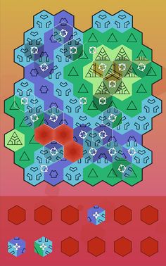 Aurora Hex - Pattern Puzzles - Screenshot 4