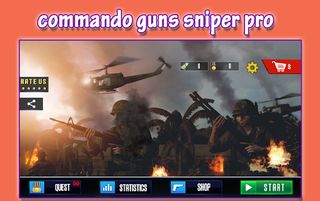 Commando Guns Sniper Pro - Screenshot 1