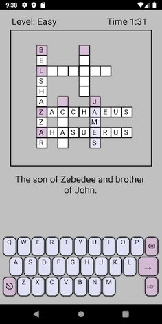 NWT Crossword - Screenshot 1