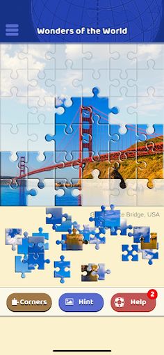 Wonders of the World Puzzle - Screenshot 4