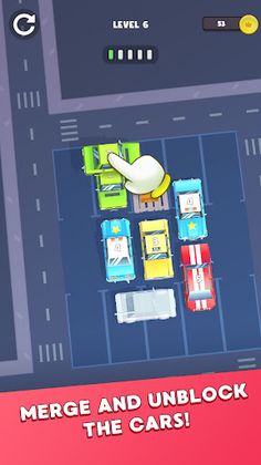 Traffic Jam Puzzle: Merge Cars - Screenshot 1