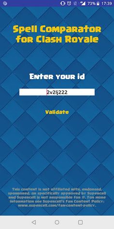 Spell Comparator for Clash Roy - Screenshot 1
