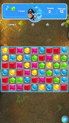 Pirate Boxes blast 3 match ga - Screenshot 3