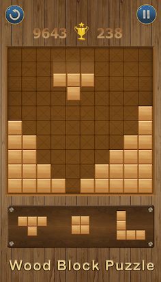 Wood Block Puzzle - Screenshot 1