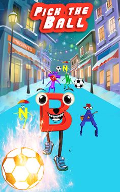 Letter Fun Run 3D Game - Screenshot 3