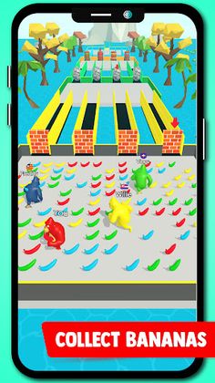 Gorilla Run! Bridge Runners 3D - Screenshot 2