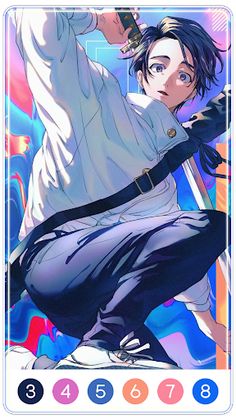 Jujutsu Kaisen Coloring Game - Screenshot 2