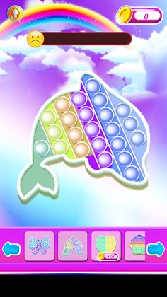 Unicorn Pop It Fidget Game - Screenshot 4