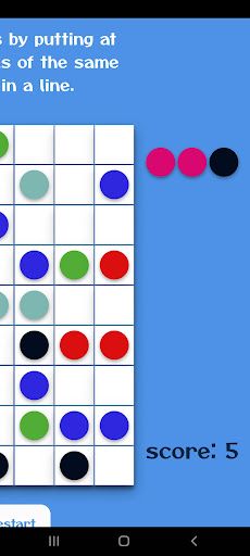 5 in a row - Screenshot 3