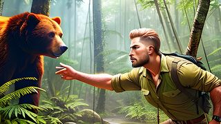 Hero Jungle Survival Games 3D - Screenshot 1