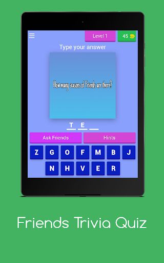 Friends Trivia: Quiz - Screenshot 2