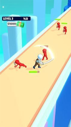 Weapon Rush: Runner Clicker - Screenshot 1