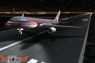 Flight Simulator Night NY HD - Screenshot 1