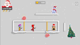 Pin pull girl puzzle game - Screenshot 1