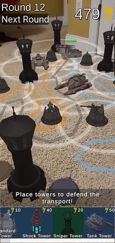 Clone WARs Tabletop Tower Defe - Screenshot 1