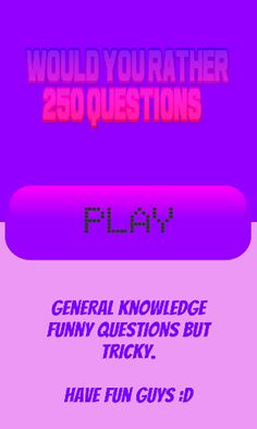 Would You Rather 250 Questions - Screenshot 4