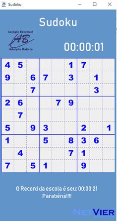 Sudoku do Batista - Screenshot 2