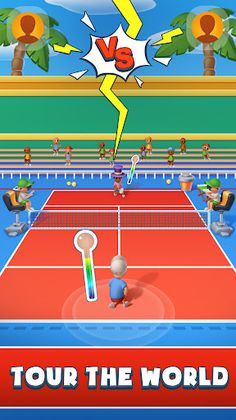 Trendy Tennis : Sports Game - Screenshot 2