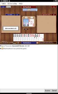 SHGCanasta - Screenshot 1