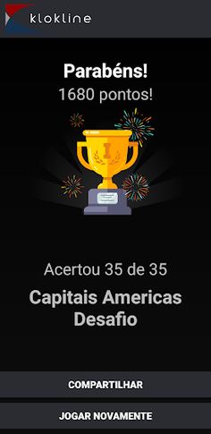 35 Capitais Americas Desafio - Screenshot 4
