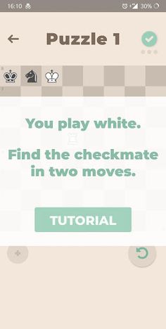 Mate King - Chess Puzzles - Screenshot 3