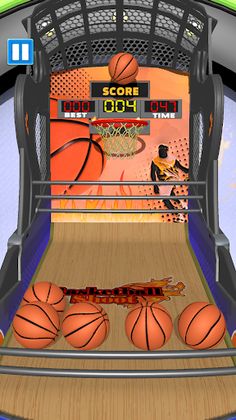 Basketball Machine Game 3D - Screenshot 1