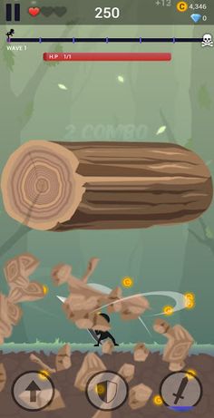 Amazing knight Stickman – Surv - Screenshot 1